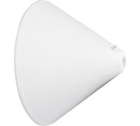 Rosone conico per punto luce da soffitto Ø 110 mm bianco Bianco