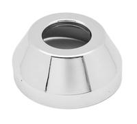 ROSONE CONICO PER TUBO ADDUZIONE WC DM Esterno 78 CROMATO Diametro 40