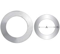 Rosone coprimuro in acciaio inox per canna fumaria (DN 230)