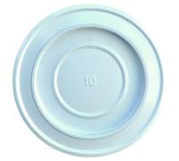 Rosone Da Parete Per Stufa A Legna Porcellanato Classic Col. Bianco Ø 12 cm Save