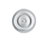 Rosone da Soffitto in Polistirolo Espanso Bianco Per Uso Decorativo, design e modelli assortiti, Stile Classico e Moderno, Leggero e Facile da Installare, Cornice per Lampadari, Muri (34x34 Tondo)