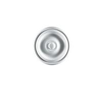 Rosone Decorativo da Soffitto in Polistirolo Espanso Bianco, diametro e spessore assortiti, Stile Classico e Moderno, Leggero e Facile da Installare, Cornice per Lampadari, Decorazione (25x25 Tondo)
