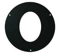 ROSONE ELLITTICO IN ACCIAIO ø cm 16 - spessore 2 mm