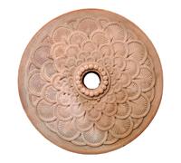 Rosone fontana murale da parete in terracotta muro giardino fontanella terrazzo