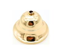 Rosone gigante D.110mm Oro lucido coppa copri fili in metallo per lampadari a soffitto