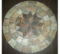 Rosone gres papalla diametro 88 cm spessore 15 mm