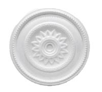ROSONE in EPS (polistirene espanso sinterizzato) - Elemento decorativo per interni (01/40 - ?40cm)