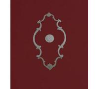 Rosone in gesso art.104componibile 5 pezzi de.cor.interni da soffitto cm 110x60