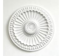 Rosone in stucco, 100 cm, elemento decorativo, decorazione da parete per