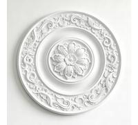 Rosone in stucco, 120 cm, elemento decorativo, decorazione da parete per