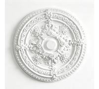 Rosone in stucco, 67 cm, elemento decorativo, decorazione da parete per
