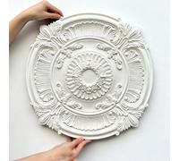 Rosone in stucco, 67 cm, rosetta da soffitto in poliuretano, decorazione da