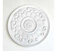 Rosone in stucco, 85 cm, rosetta da soffitto in poliuretano, decorazione da