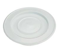Rosone laccato con coperchio Ø 10 cm bianco Bianco