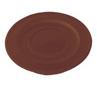 Rosone laccato con coperchio Ø 10 cm marrone Di colore marrone