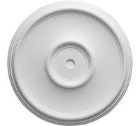 Rosoni Polistirolo Decorativi per Soffitto e Parete, Rosone ideale per Lampadari Piccoli e Grandi - Colla inclusa (A001)