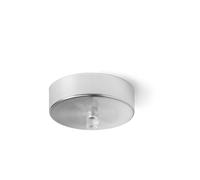 Rosone Metallo Cromo Spazzolato