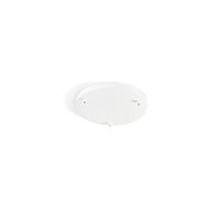 Rosone Multicato Metallo Bianco Opaco 3 Fori [EEK: A++]