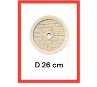 Rosone per fontana a parete decorazione