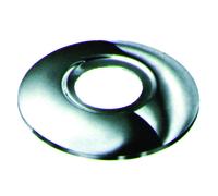 ROSONE PER RUBINETTI OTTONE CROMATO Ø foro 1/2. 100 PZ
