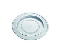 ROSONE PER TUBI DI STUFE SMALTATO BIANCO DIAM.13 CM ANELLO + TAPPO DF 701844