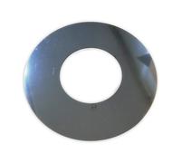 Rosone placca circolare inox spessore 5 decimi AISI 304