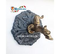 Rosone,rosetta,borchia,rubinetto,allumini, Mod. Girasole Diam.20 LB-R608RD