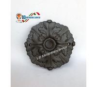 Rosone,rosetta,borchia,rubinetto,allumini, Mod. Girasole Diam. 9,5 cm LB-R608