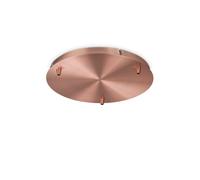 ROSONE ROSONE STANDARD 3 LUCI RAME BRUNITO