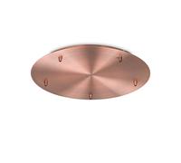 ROSONE ROSONE STANDARD 5 LUCI RAME BRUNITO