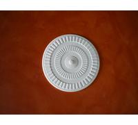 ROSONI IN GESSO BIANCO PER SOFFITTI, ROSONE RB 48 Ø 34 cm.