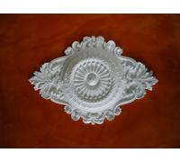 ROSONI IN GESSO BIANCO PER SOFFITTI, ROSONE RB 82 67x45 cm.