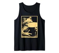 Rospo con Birra Animale Bere Umorismo per Il Giorno di San Patrizio Canotta