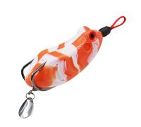 Rospo galleggiante - Esca realistica in silicone con movimento dinamico | Attrezzatura per il mare profondo acqua acqua salata Crappie Lucio Muskie