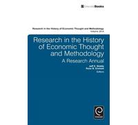 Ross B. Emmett Research in the History of Economic Thought an (Copertina rigida)