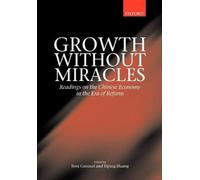 Ross Garnaut Growth without Miracles (Tascabile)