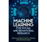 Ross Jacobucci Kevin J. Grimm Machine Learning for Social and Behav (Tascabile)