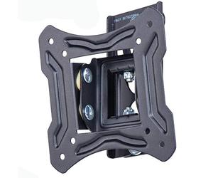 Ross LE2ST100-RO - Supporto da parete per TV girevole e inclinabile, colore: Nero