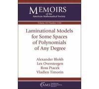 Ross Ptacek Vladlen Timorin Lex Laminational Models for Some Spaces (Tascabile)