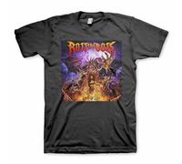 Ross the Boss Born Of Fire Dictators Manowar Chitarra Punk Metallo Camicia