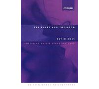 David Ross The Right and the Good (Tascabile) British Moral Philosophers