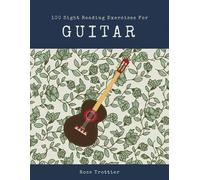 Ross Trottier 100 Sight Reading Exercises for Guitar (Tascabile)