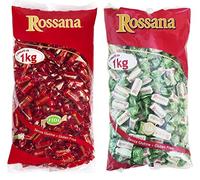 Rossana Maxi Mix Caramelle Originali + Pistacchio [2 Buste da 1kg l'una] - Totale 2 kg