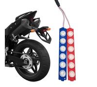 rosse e blu per moto lampeggianti LED per moto lampeggianti LED