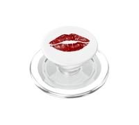 Rossetti rossi, rosa acceso, labbra da bacio, per ragazze PopSockets PopGrip per MagSafe