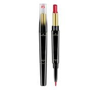 Rossetto 2 in 1, matita per labbra, matita per labbra e rossetto, lunga durata, 24 ore su 24, set di trucco per ragazze e donne, SzL168 (E, taglia unica)