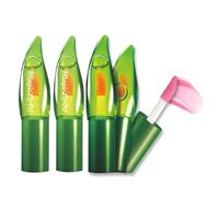 Rossetto all'Aloe Vera 5pcs, Idratante per le labbra, Balsamo per labbra nutriente a lunga tenuta, Cambia colore per le labbra (A)