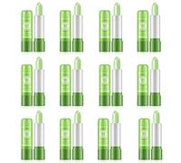 Rossetto Allaloe Vera Cambia Colore Lunga Durata Idratante Lucidalabbra Balsamo per Labbra Nutriente Impermeabile