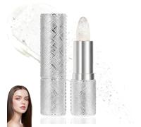 Rossetto Cambia Colore Trasferibile con Formula Idratante a Lunga Durata, Si Colora al Contatto, Non Appiccica, Adatto a Tutti i Toni di Pelle (Argento#1)