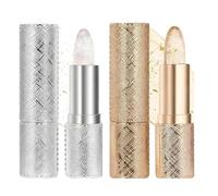 Rossetto che cambia colore, a lunga tenuta, idratante e non appiccicoso, per donne, nutriente, per tutti i tipi di carnagione (2pcs)